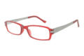 Lesebrille LEXXOO 4240 Rot Anthrazit seitlich Lesebrille LEXXOO 4240 Rot Anthrazit seitlich