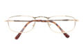 MONTANA 97A Lesebrille Gold geschlossen