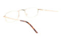 MONTANA 97A Lesebrille Gold innen