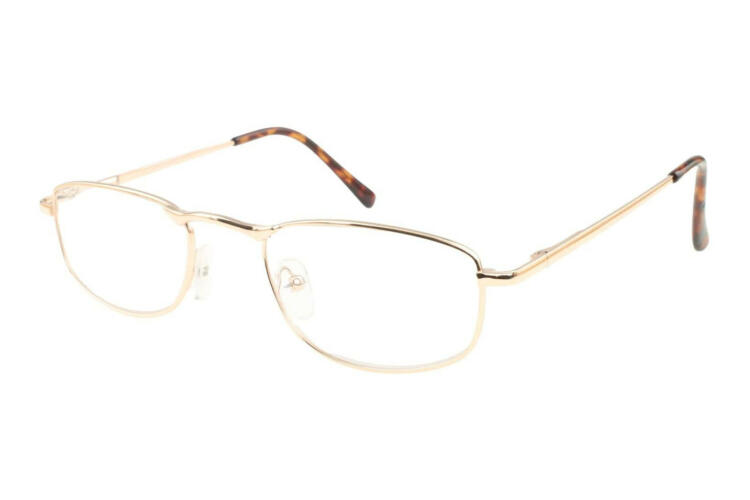 MONTANA 97A Lesebrille Gold seitlich MONTANA 97A Lesebrille Gold seitlich