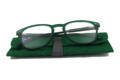 INY-G65100 with case Reading glasses I Need You Tailor dark green with case