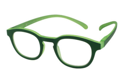 KLA-14BLAUFILTER-GREEN-GREEN seitlich Blaulichtfilter Brille Klammeraffe 14 Green seitlich