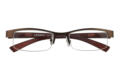 LXO-4128A-BRAUN geschlossen Lesebrille Lexxoo 4128a braun geschlossen