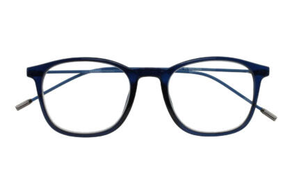 LXO-4153-BLAU frontal Lesebrille Lexxoo 4153 blau frontal