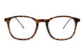 Lesebrille Lexxoo 4153 demi-braun frontal