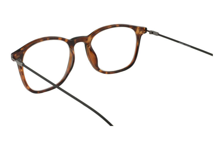 LXO-4153-DEMI-BRAUN innen Lesebrille Lexxoo 4153 demi-braun innen