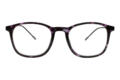 LXO-4153-DEMI-LILA frontal Lesebrille Lexxoo 4153 demi-lila frontal