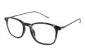 LXO-4153-DEMI-LILA seitlich Lesebrille Lexxoo 4153 demi-lila seitlich