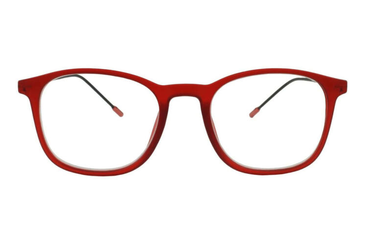 LXO-4153-ROT frontal Lesebrille Lexxoo 4153 rot frontal