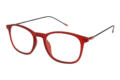 LXO-4153-ROT seitlich Lesebrille Lexxoo 4153 rot seitlich