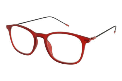 Lesebrille Lexxoo 4153 rot seitlich