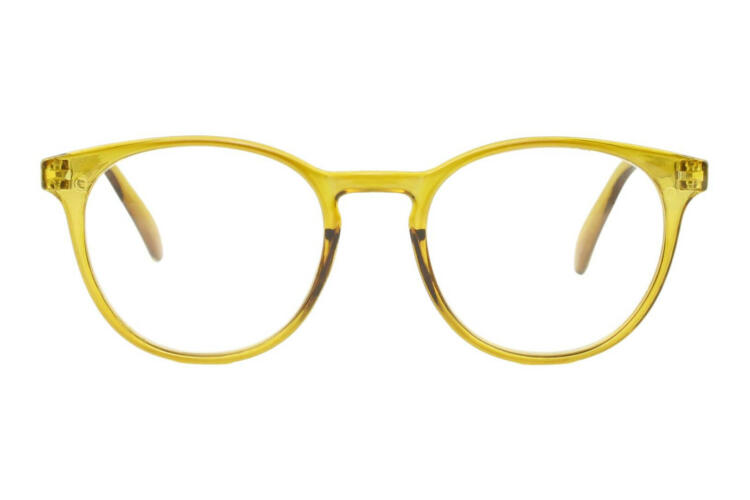 i-need-you-ELLA-olive-frontal Reading glasses Product image I NEED YOU Ella olive