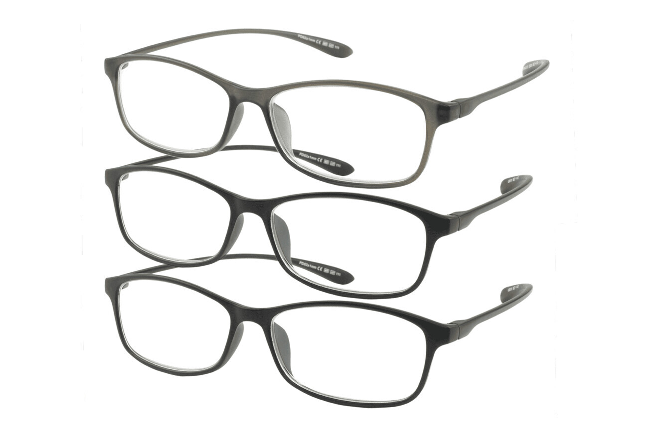 3er-Set LB3001 Schwarz