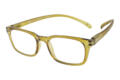 11-golden-green-sided Reading glasses Klammeraffe No. 11 golden green sideways