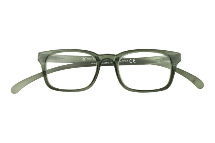 11-sage-frontal Reading glasses Klammeraffe No. 11 sage frontal