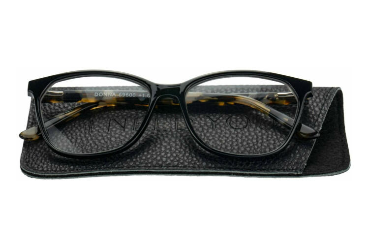 I NEED YOU Lesebrille Donna schwarz mit Etui Lesebrille I NEED YOU Donna schwarz mit Etui