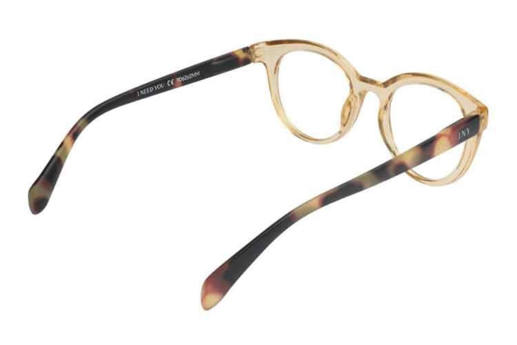 I NEED YOU Lesebrille Jackie beige innen Lesebrille I NEED YOU Jackie beige innen