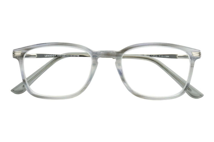 LEXXOO Lesebrille 4240B hellgrau geschlossen Lesebrille LEXXOO 4240B hellgrau geschlossen