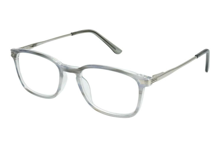 Lesebrille LEXXOO 4240B hellgrau seitlich