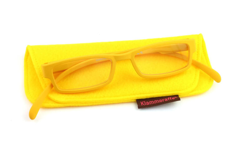 Klammeraffe-reading-glasses-01-sunny-with-case Reading glasses Klammeraffe No. 01 sunny with case