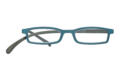 Lesebrille Klammeraffe 02 petrol-brown frontal