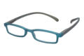 Reading glasses Klammeraffe 02 petrol-brown sideways
