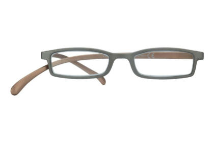 Lesebrille Klammeraffe 02 silver-copper frontal Lesebrille Klammeraffe 02 silver-copper frontal