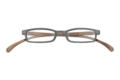 Reading glasses Klammeraffe 02 silver-copper closed