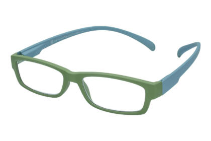 Lesebrille Klammeraffe 04 green-petrol seitlich