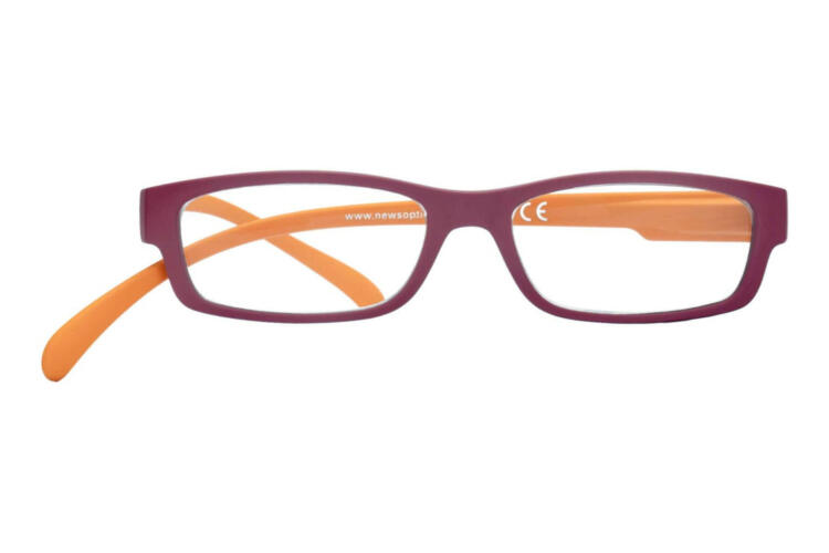 Lesebrille Klammeraffe 04 passion-fruit frontal Lesebrille Klammeraffe 04 passion-fruit frontal
