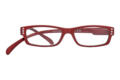 Lesebrille Klammeraffe 05 rot-strass frontal