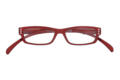 Lesebrille Klammeraffe 05 rot-strass geschlossen