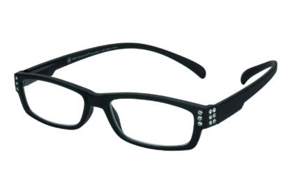 Reading glasses Klammeraffe No. 05 black-strass sideways