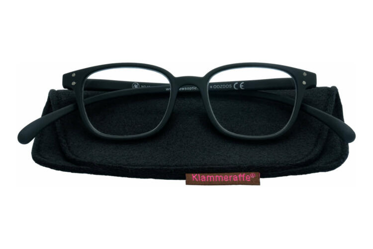 Lesebrille Klammeraffe No. 10 black mit-etui Lesebrille Klammeraffe No. 10 black mit-etui