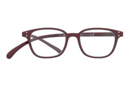 Reading glasses Klammeraffe No. 10 burgundy frontal Reading glasses Klammeraffe No. 10 burgundy frontal