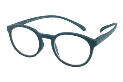 Lesebrille Klammeraffe no. 13 petrol seitlich