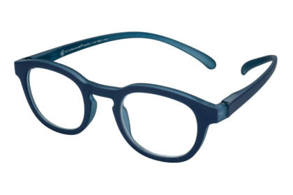 Lesebrille Klammeraffe no. 14 blue seitlich