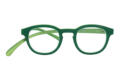 Klammeraffe-reading-glasses-14-green-frontal Reading glasses Klammeraffe no. 14 green frontal