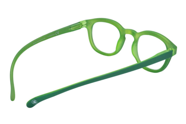 Klammeraffe-reading-glasses-14-green-inside Reading glasses Klammeraffe no. 14 green inside