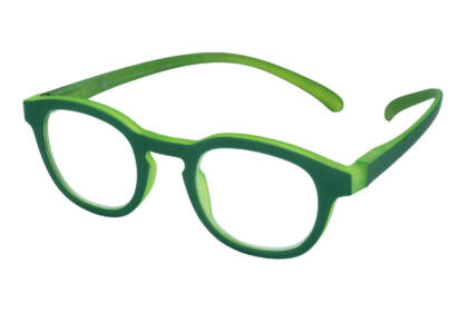 Lesebrille Klammeraffe no. 14 green seitlich