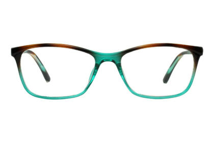 lexxoo-lesebrille-4092-braun-petrol-frontal-offen Lesebrille LEXXOO 4092 braun-petrol frontal