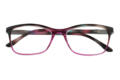 Reading glasses LEXXOO 4092 brown-pink closed
