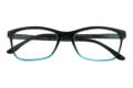 leXXOO-reading-glasses-4092-black-blue-front-closed Reading glasses LEXXOO 4092 black-blue closed
