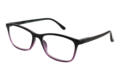 lexxoo-lesebrille-4092-schwarz-lila-seitlich Lesebrille LEXXOO 4092 schwarz-lila seitlich