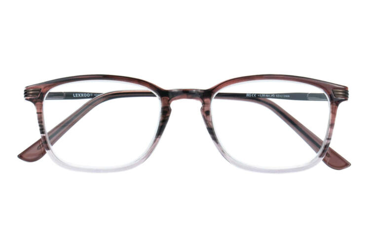 Lesebrille Lexxoo 4240b m3-braun geschlossen Lesebrille Lexxoo 4240b m3-braun geschlossen