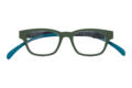 Reading glasses Klammeraffe 03 olive-brownie-ocean closed