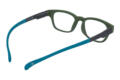 Reading glasses Klammeraffe 03 olive-brownie-ocean inside