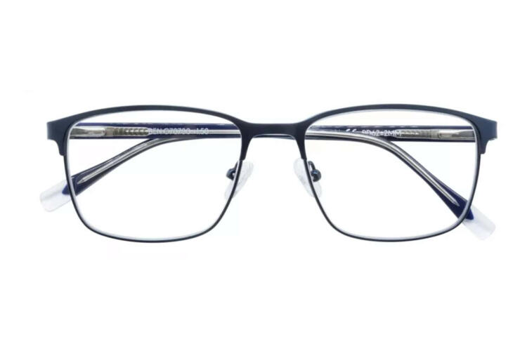 I Need You Lesebrille Ben blau frontal Ben Blue