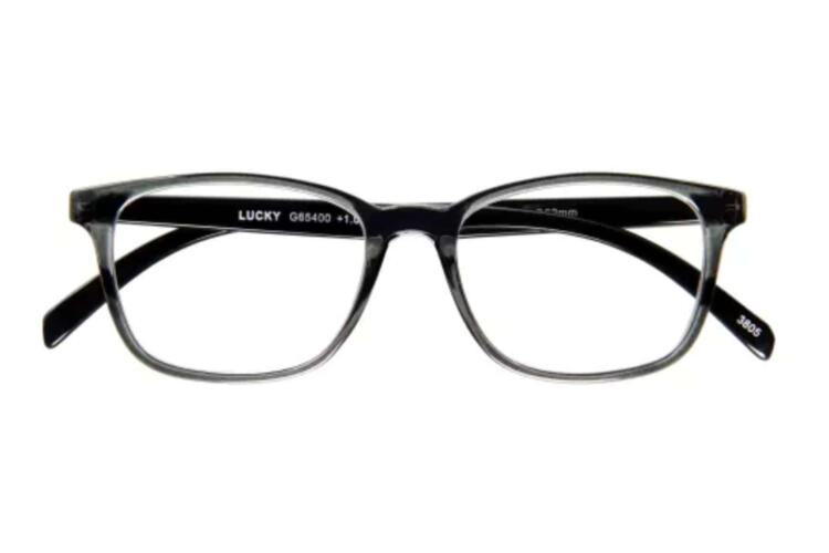 I Need You Lesebrille Lucky grau frontal Lesebrille I Need You Lucky grau frontal