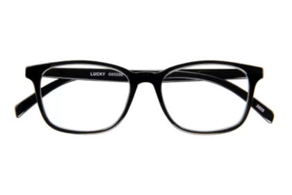 Lesebrille I Need You Lucky schwarz frontal